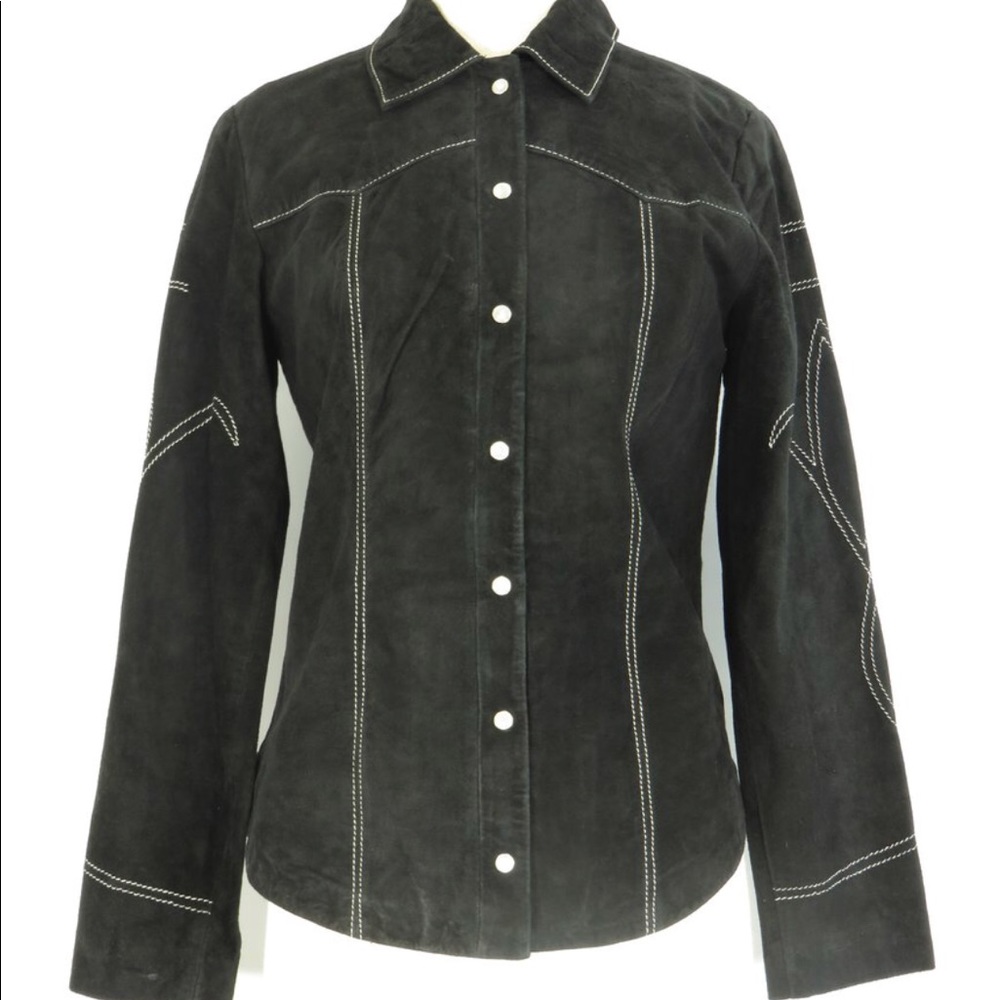 Révue suede cowboy long sleeve